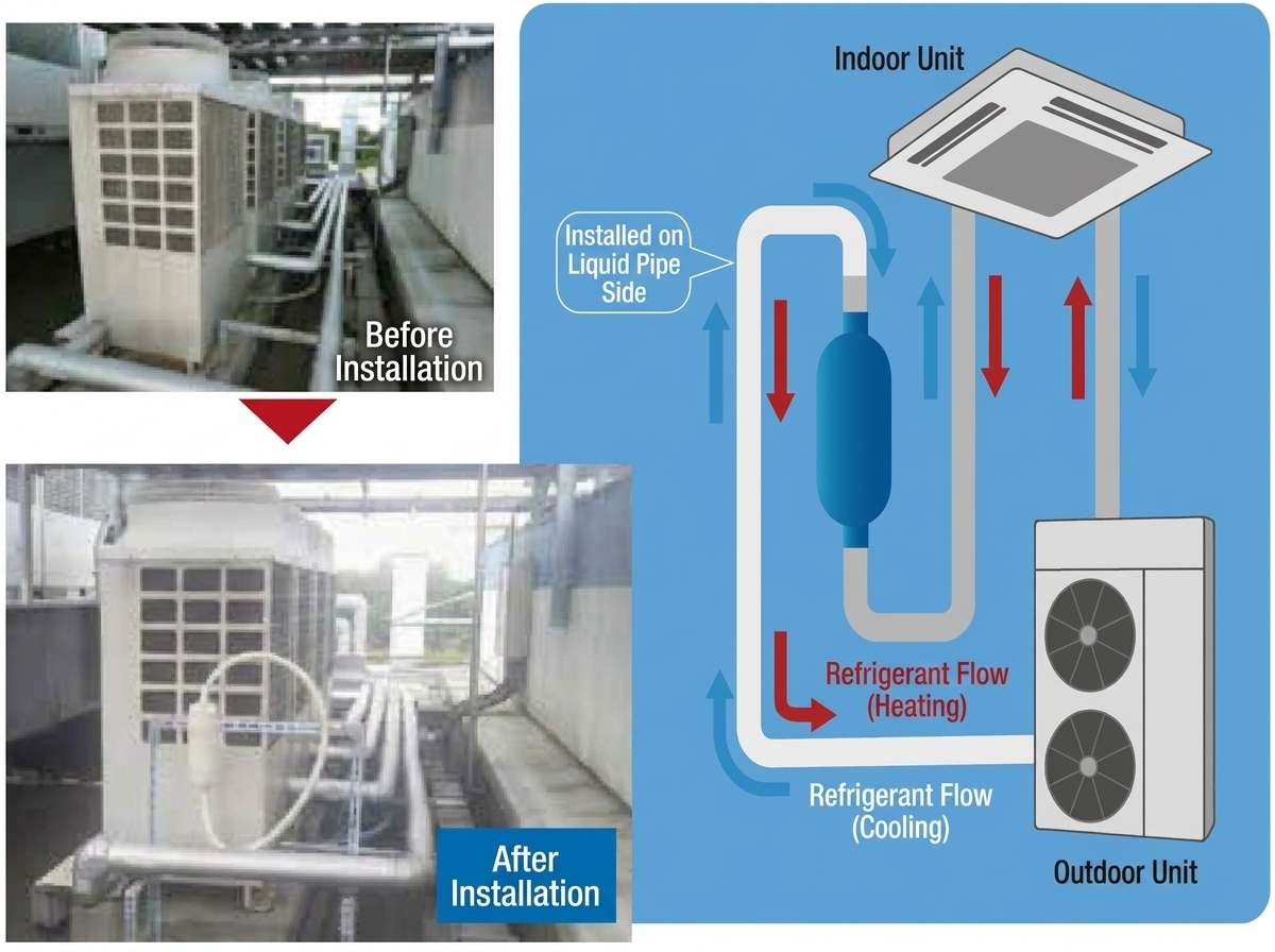 Air Conditioning Power Reduction Solution "α-HT" | A-Cast (Thailand) Co ...